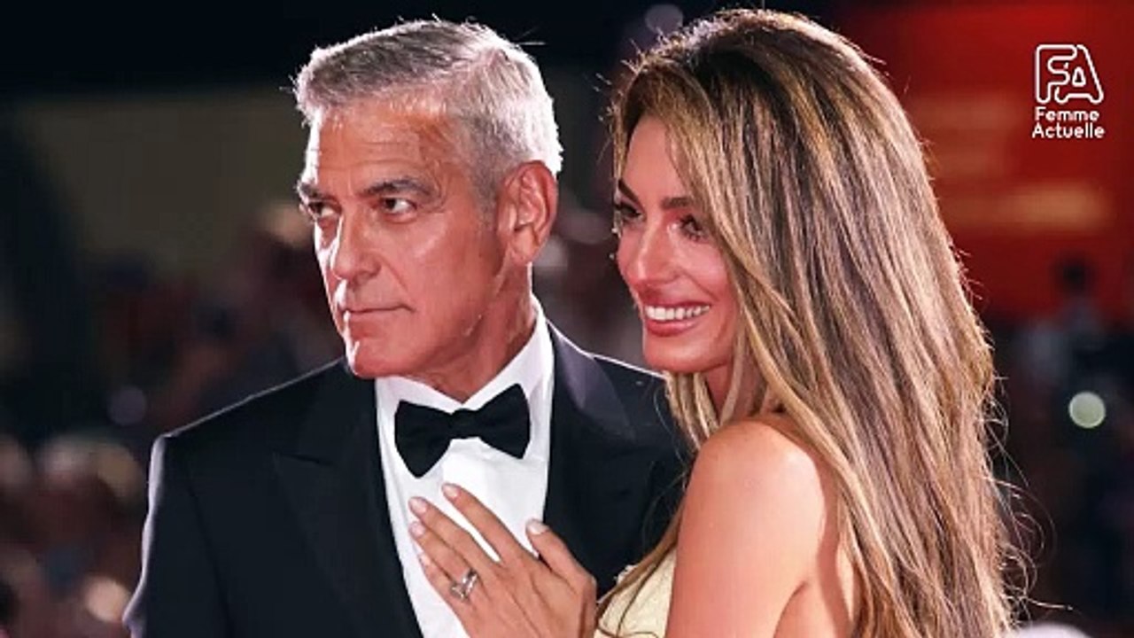 Amal Clooney à couper le souffle dans une robe jaune beurre à la Mostra de Venise