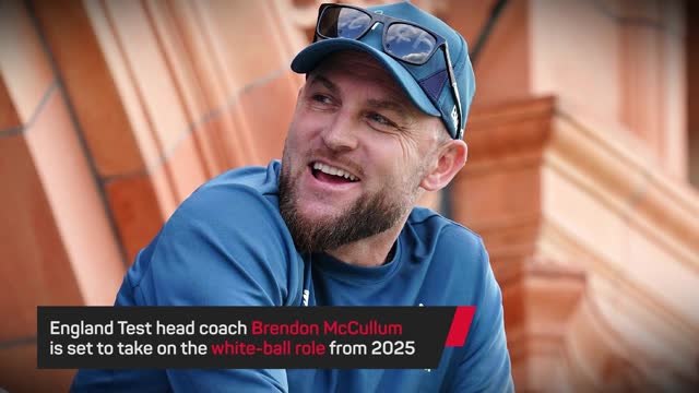 Breaking News - McCullum named England's white-ball coach