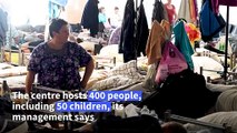 Life inside a centre for Russia's Kursk evacuees