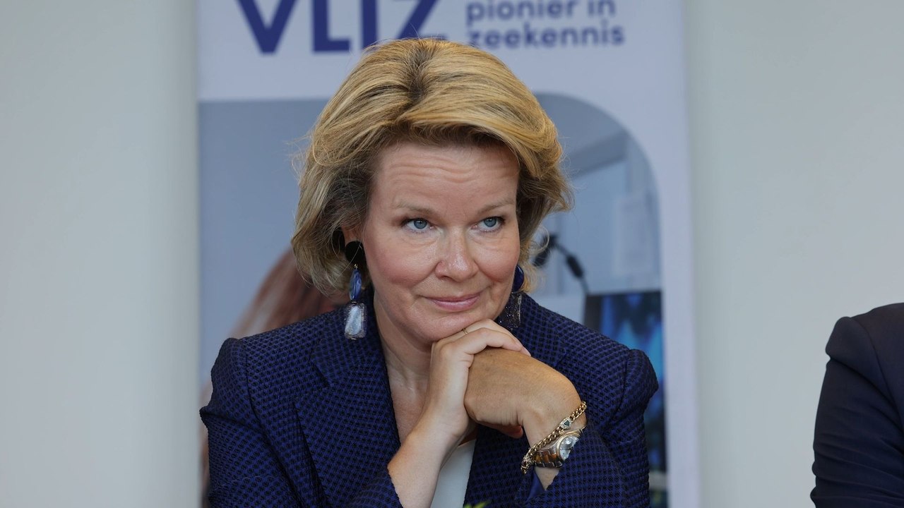 La reine Mathilde en visite à Ostende