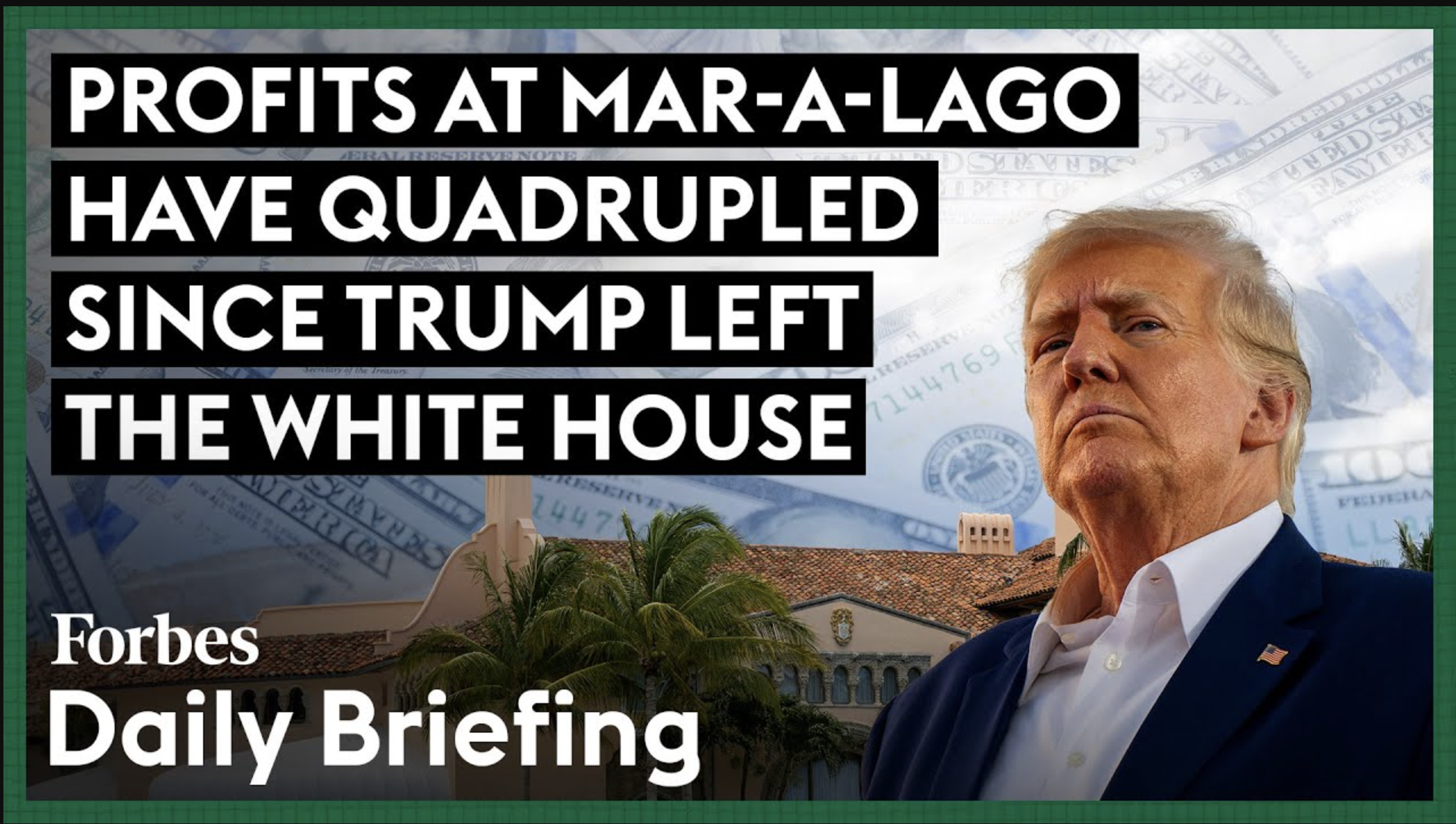 Mar-a-Lago Profits Quadruple Since Trump’s Departure from the White House