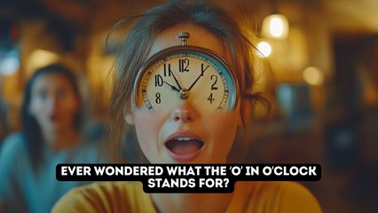 The Surprising Truth Behind 'O'Clock' Revealed!