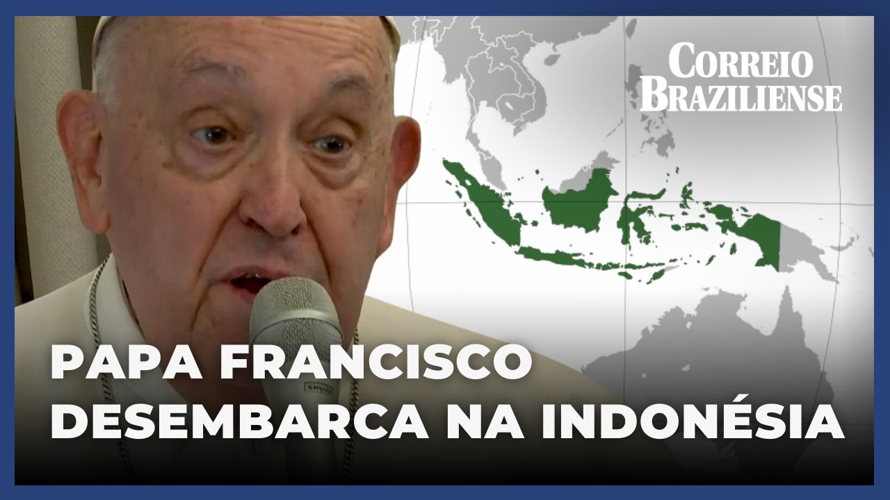 Papa Francisco desembarca na Indonésia e inicia longa viagem pela Ásia e Oceania