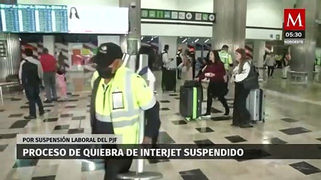Quiebra de Interjet en espera por paro de labores en el Poder Judicial