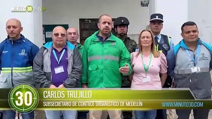 Operativos en San Antonio de Prado resultan en demolición de viviendas sin licencia