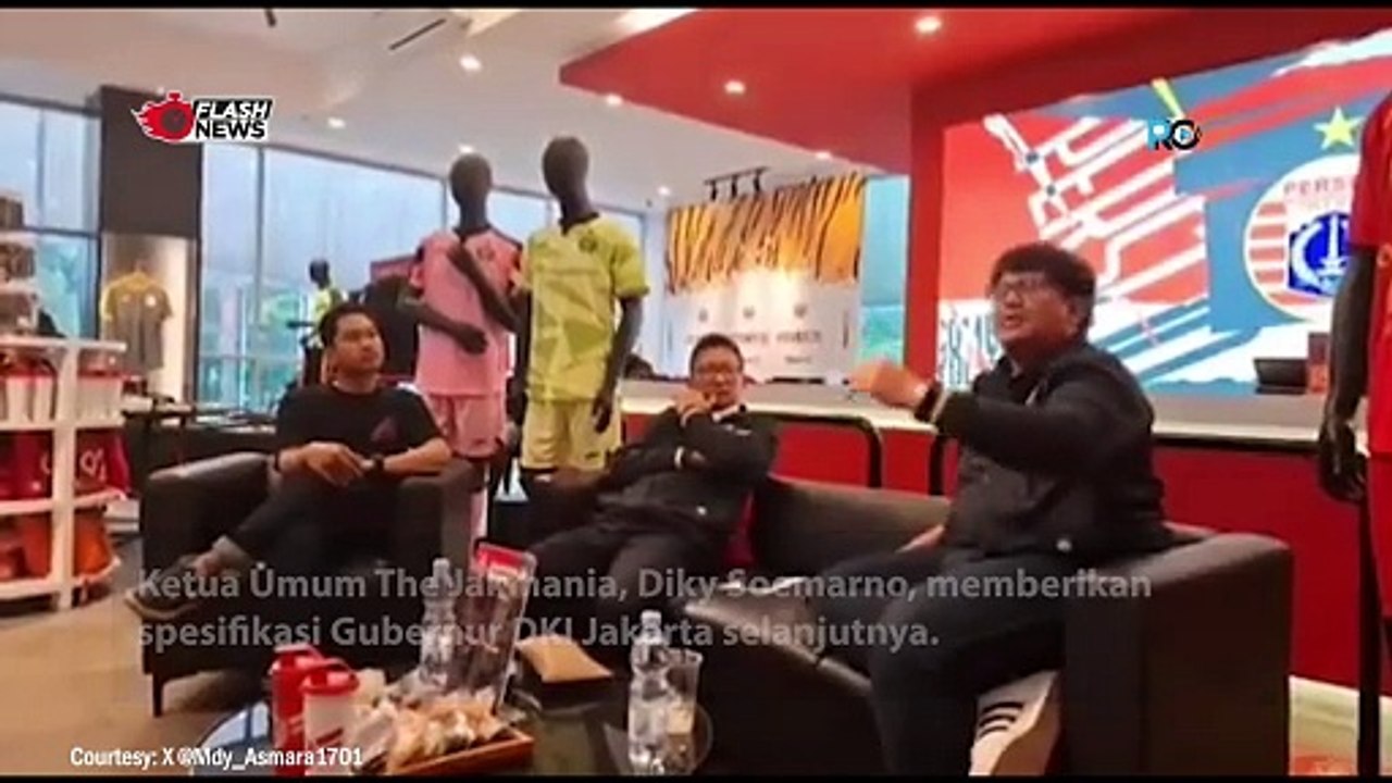 Ketua Umum The Jakmania: Calon Gubernur Jakarta Harus Selevel Suti Yoso dan Anies Baswedan