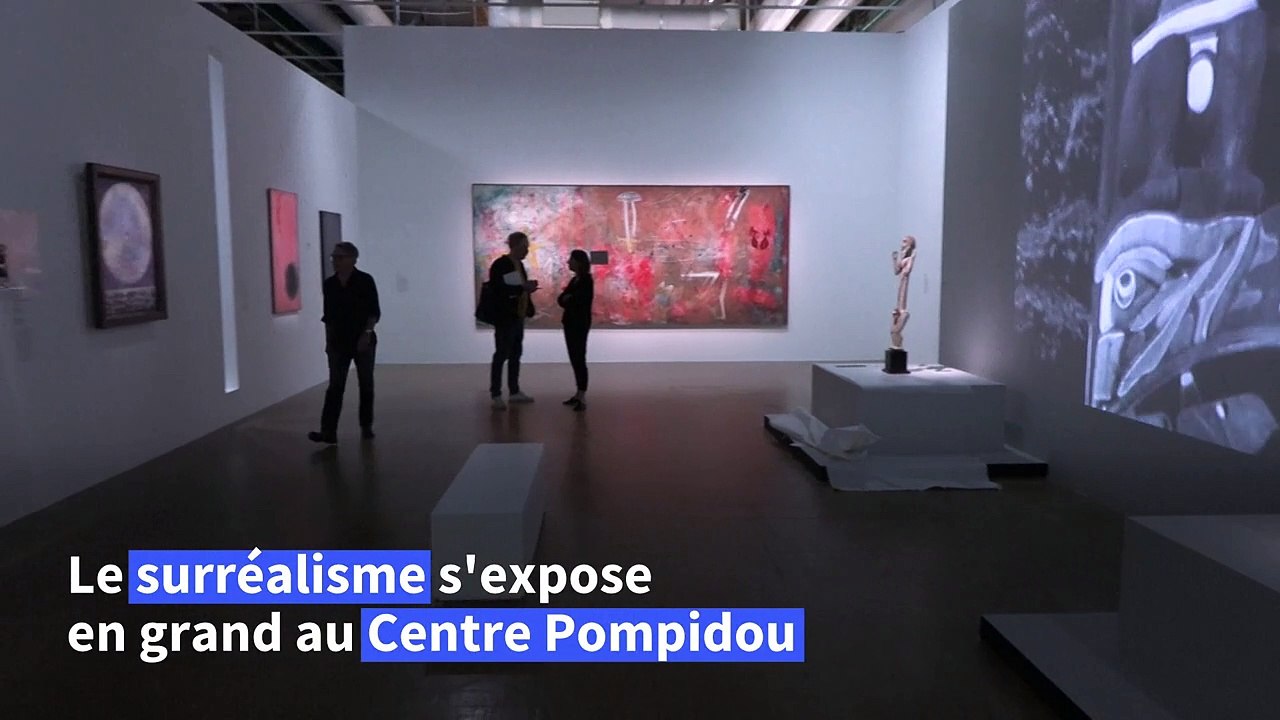 Cent ans après le manifeste d'André Breton, le surréalisme s'expose au Centre Pompidou