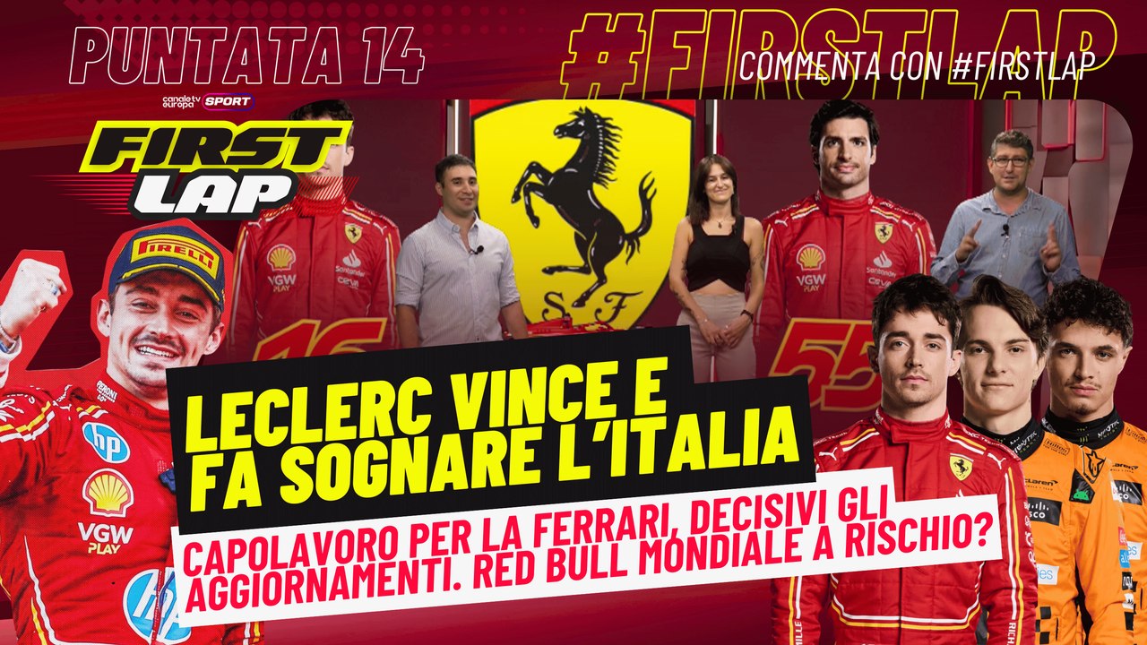 FirstLap - EP14  - Commento GP #F1 Monza | #Leclerc vince a Monza, capolavoro per la #Ferrari