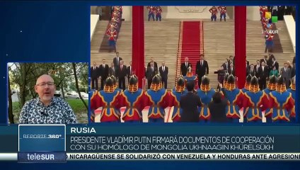 Pdte. Putin visita Mongolia por el 85 aniversario de la Victoria Militar