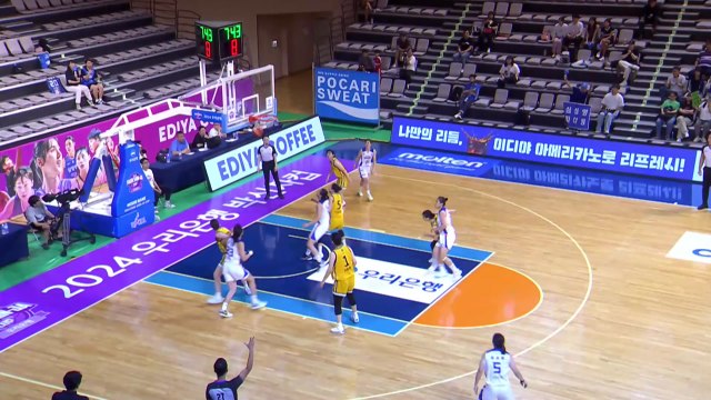 우리은행, KB 대파하고 박신자컵 3연승 / YTN