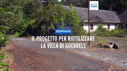 Germania, la villa del capo della propaganda nazista di cui le autorità vogliono liberarsi