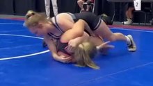 Girls wrestling amazing video