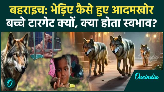 Bahraich Bhediya Attack: बहराइच में आदमखोर भेड़िए क्यों? भेड़िया का नेचर जानें| Bahraich |वनइंडिया