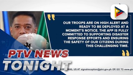 AFP, PNP activate disaster response teams for ‘Enteng’ response
