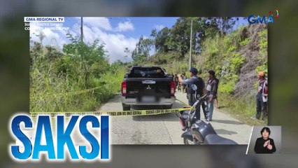 Barangay captain sa Davao City at kanyang maybahay, nakaligtas sa pananambang | Saksi