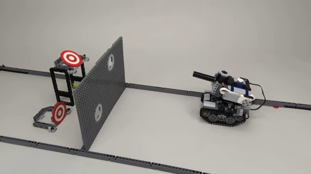 Shooting LEGO Targets...