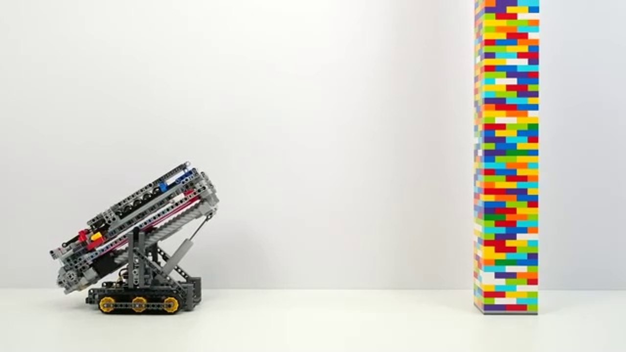Destroying Lego Towers