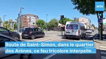Sur ce carrefour, le feu tricolore le plus rapide de Toulouse ?