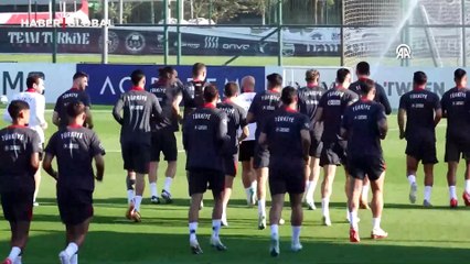 A Milli Takım Galler'e hazırlanıyor: 4 isim antrenmanda yer almadı