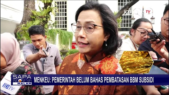 Wacana Pemerintah Batasi BBM Subsidi per 1 Oktober 2024, Menkeu Sri Mulyani Buka Suara