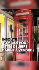 La célèbre cabine téléphonique anglaise à vendre à Wasquehal ?