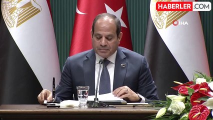 Mısır Cumhurbaşkanı Sisi: "Türkiye-Suriye Arasındaki Yakınlaşmayı Memnuniyetle Karşılıyoruz"