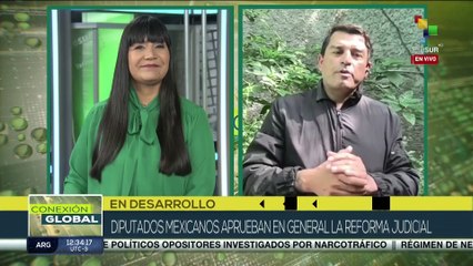 Diputados mexicanos aprueba en general y particular la reforma judicial