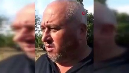 Korku dolu anlar! Görüntülediği yılanın saldırısına uğradı