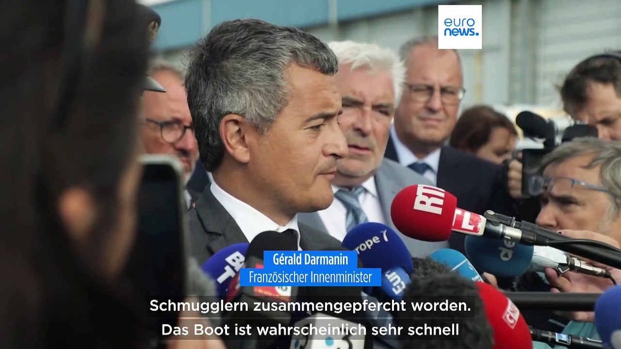 12 Menschen im Ärmelkanal ertrunken: Französische Behörden beschuldigen Schmuggler