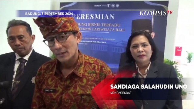 Menparekraf Sandiaga Uno: Tindak Tegas WNA yang Bikin Ulah