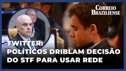 Políticos driblam STF para continuar no Twitter