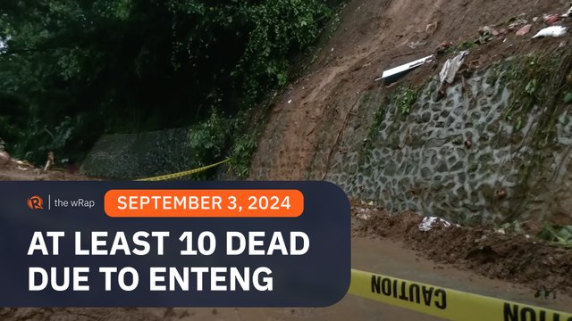 At least 10 dead from Tropical Storm Enteng – NDRRMC