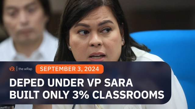 Sara Duterte-led DepEd built only 192 of 6,300 target classrooms in 2023 – COA