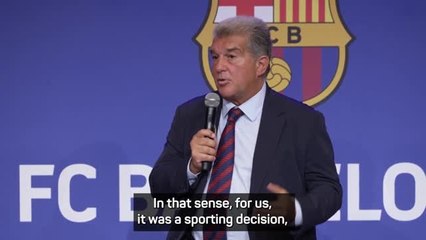 Gundogan exit was 'a sporting decision' - Laporta