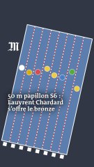 50 m papillon S6 : Lauyrent Chardard s’offre le bronze