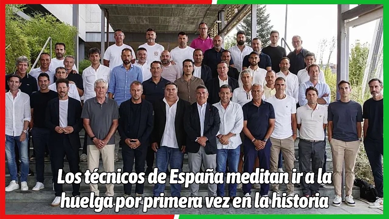 Los entrenadores de LaLiga piensan ir a la huelga por Setién y Álvaro Cervera