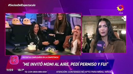 La sorpresiva reacción de Zaira Nara cuando le contaron que Paula Chaves ocupó su lugar en Luzu