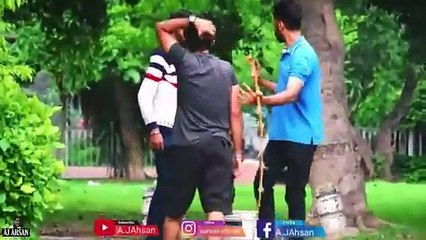 Bucket Prank On Cute Girls _ BY AJ AHSAN _