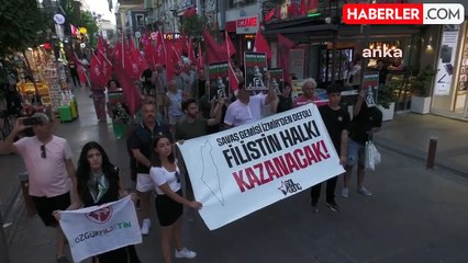 İzmir'de ABD Donanması'na Karşı Protesto