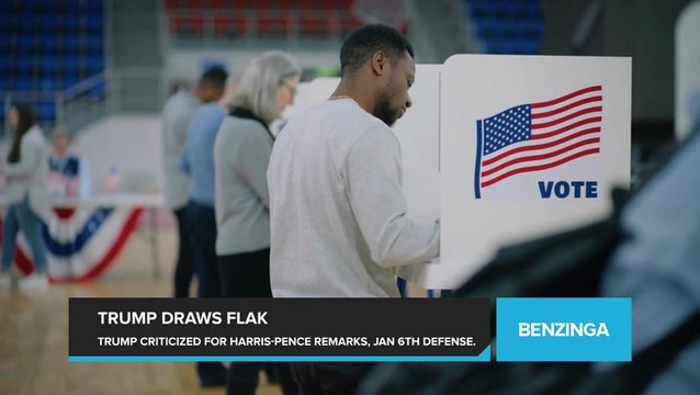 Trump Criticized for Accusing Harris of Mistreating Pence. Harris Supporters Note Former President Said Pence 'Deserved' the Violence Directed at Him on Jan 6th