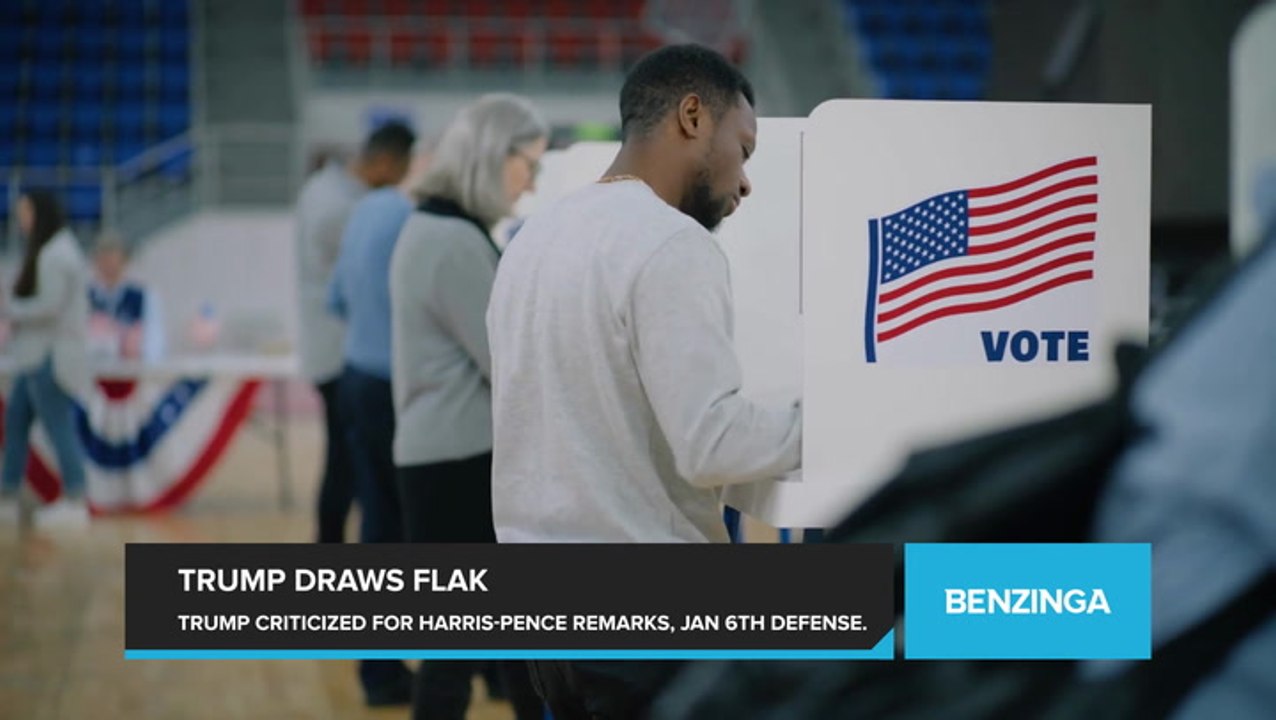 Trump Criticized for Accusing Harris of Mistreating Pence. Harris Supporters Note Former President Said Pence 'Deserved' the Violence Directed at Him on Jan 6th