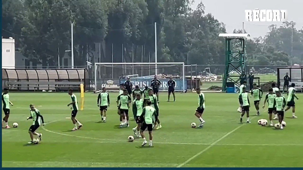 Así ENTRENA la SELECCIÓN MEXICANA previo a sus amistosos