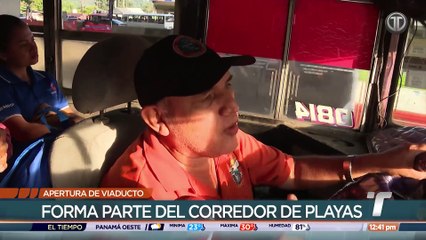 Realizan apertura del viaducto de La Pesa en La Chorrera