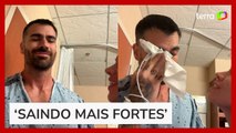 Ex-BBB Rodrigão tem alta após 12 dias internado e cirurgia para retirada de tumor nos EUA