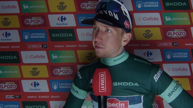 Cycling - La Vuelta 2024 - Kaden Groves : Wout Van Aert abandon... a pretty terrible way to wear the green
