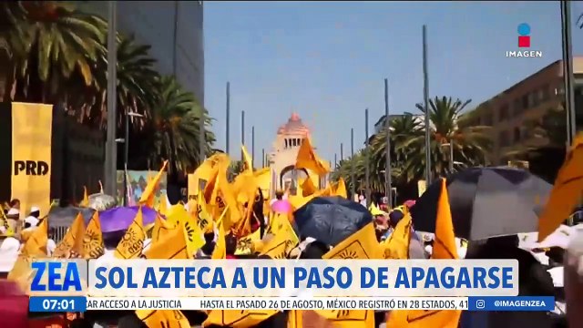 El INE confirma la perdida de registro del PRD