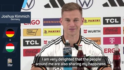 Kimmich delighted to be named Germany captain