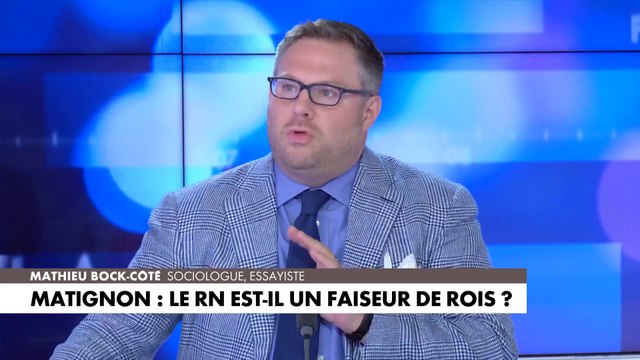 L'édito de Mathieu Bock-Côté : «Matignon : le RN est-il un faiseur de rois ?» (Partie 1)