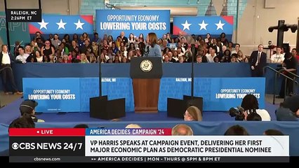 Vice President Kamala Harris details economic policy plans  full coverage