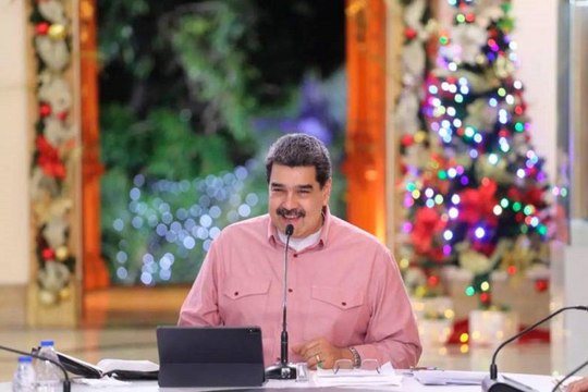 Nicolás Maduro adelanta la Navidad en Venezuela al 1 de octubre